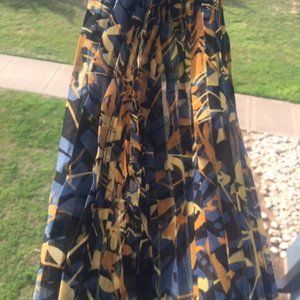 by MALENE BIRGER Lightweight Multi Season Crepe 6 FOOT LONG Scarf UNWORN